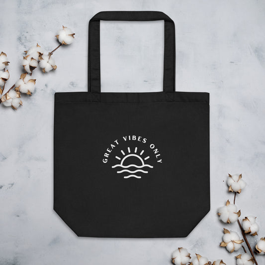 Great Vibes Only Tote Bag