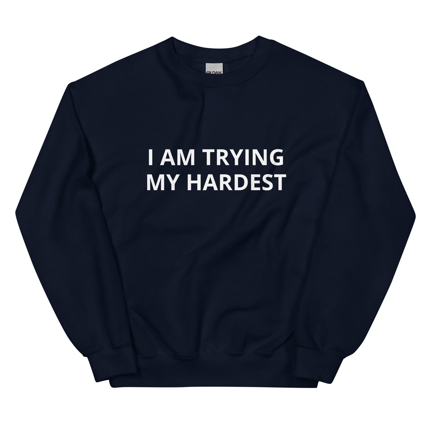I am Trying My Hardest Sweatshirt