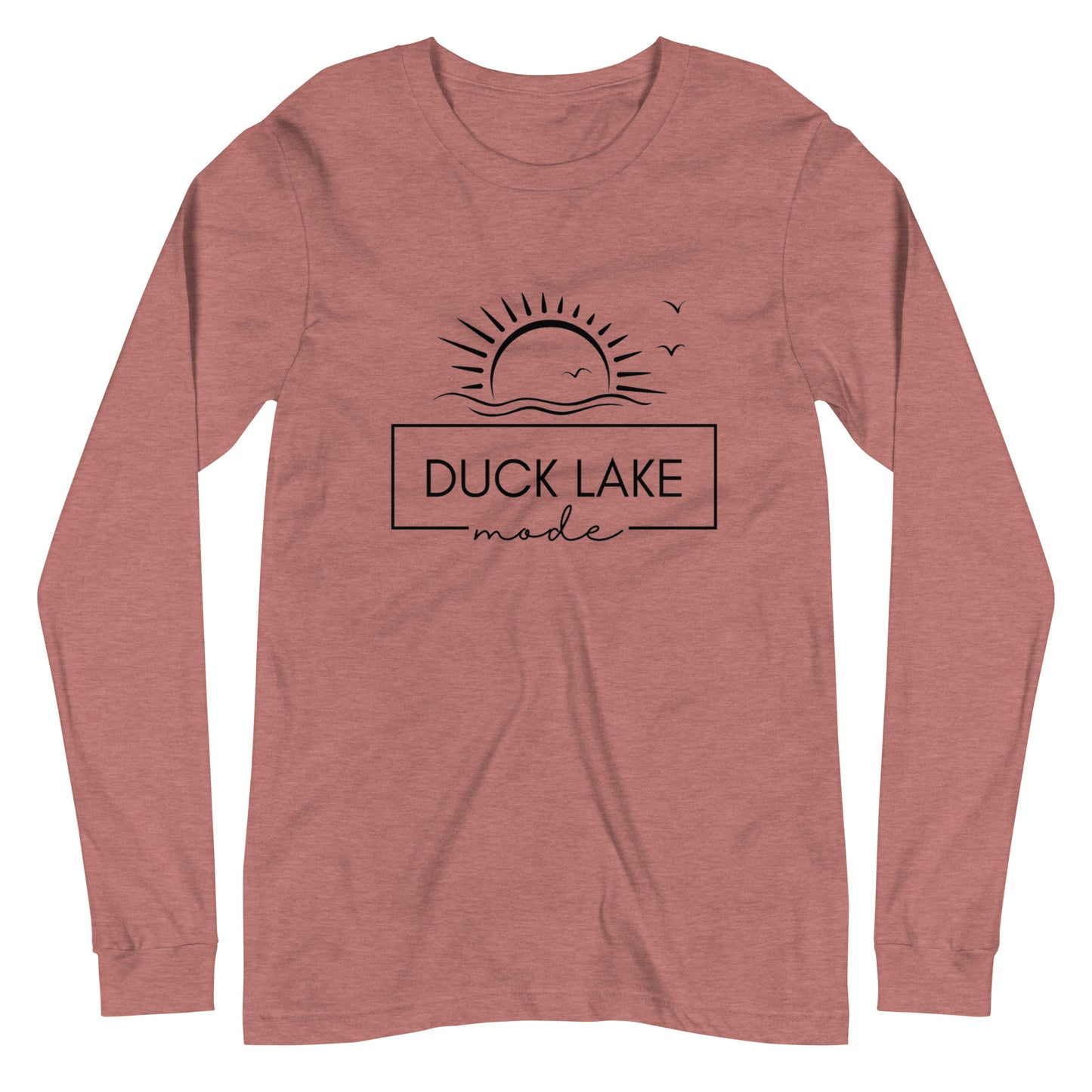 Duck Lake Mode Unisex Long Sleeve Tee