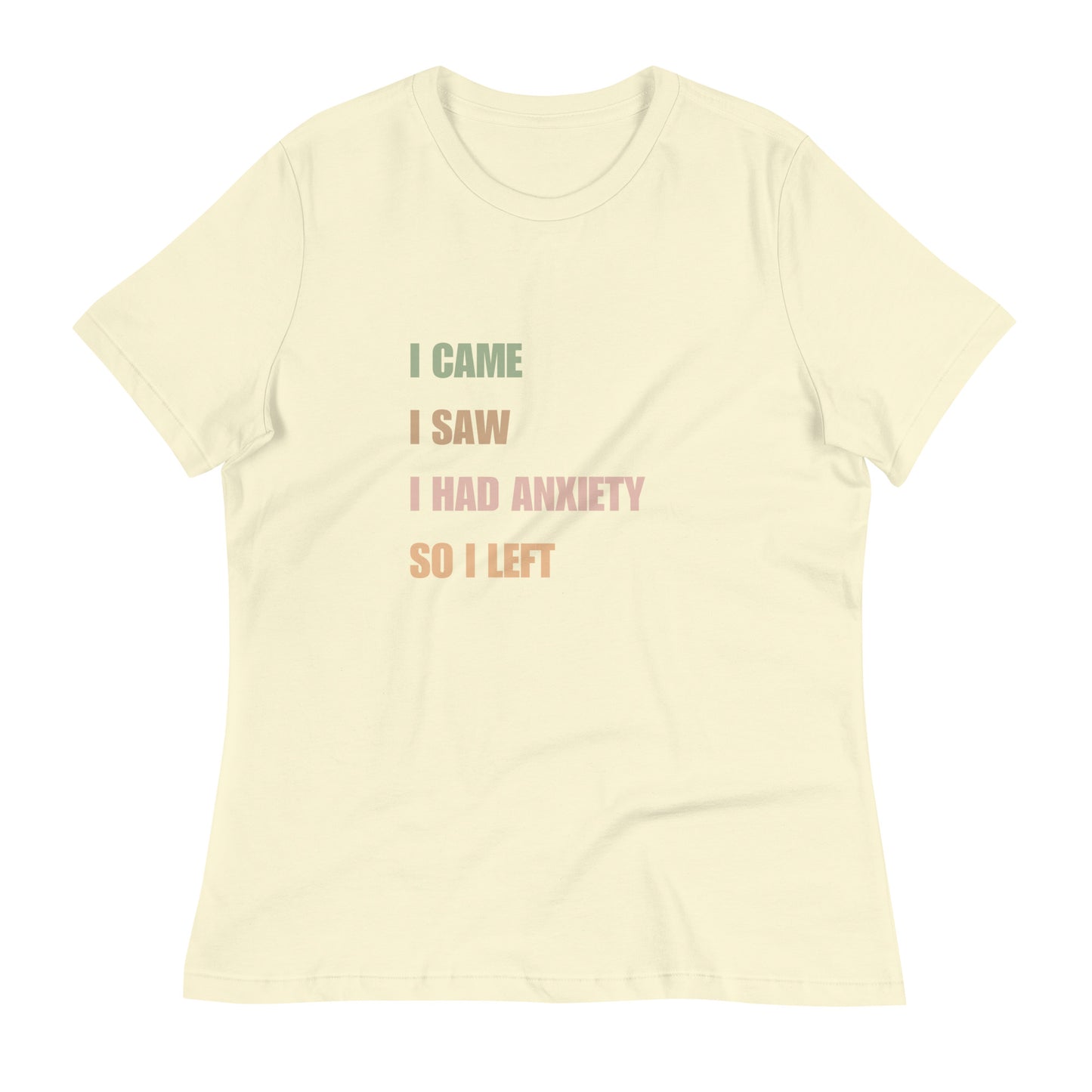 Anxiety Women's Relaxed T-Shirt