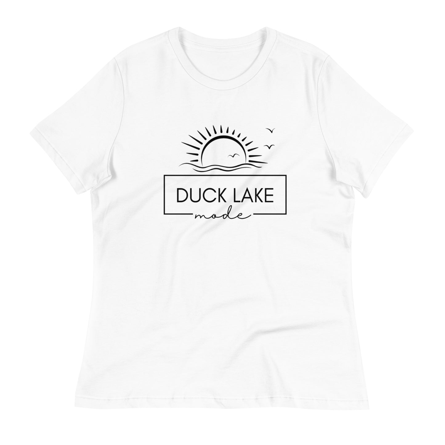 Duck Lake Mode Women's Relaxed T-Shirt